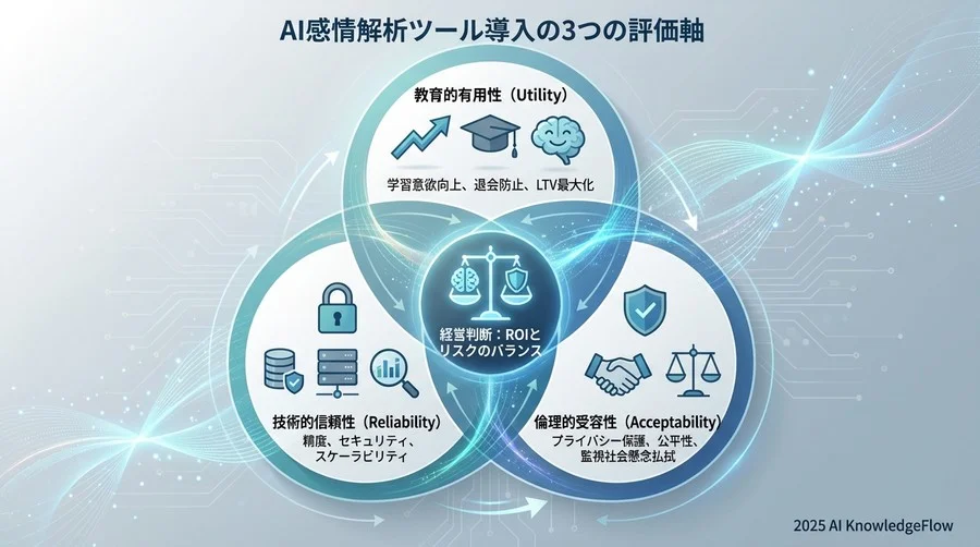 AI感情解析ツール導入の3つの評価軸 - Section Image