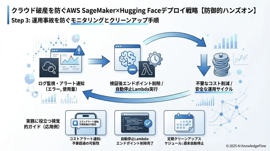 Step 2: 本番運用を見据えた「リアルタイム推論エンドポイント」への移行 - Section Image 3