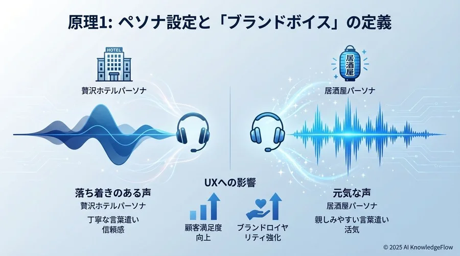 原則1：ペルソナ設定と「ブランドの声」の定義 - Section Image