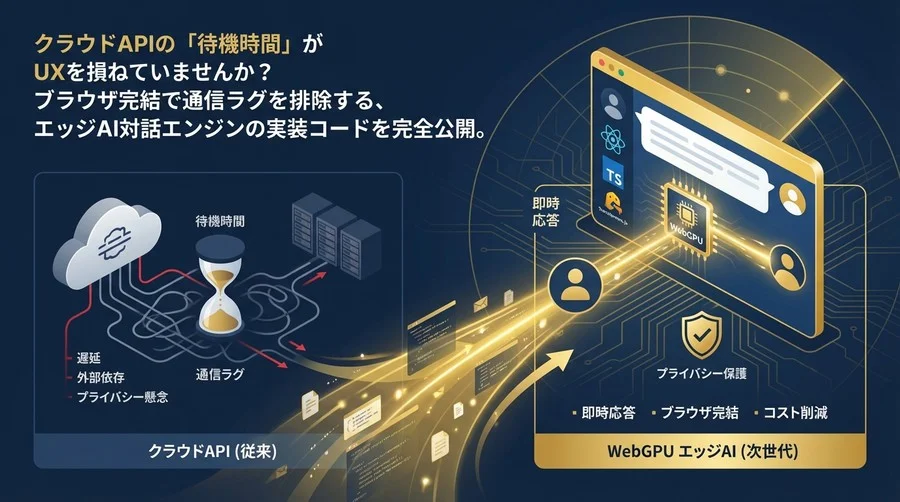 WebGPUで実現するエッジAI対話エンジンの実装完全ガイド
