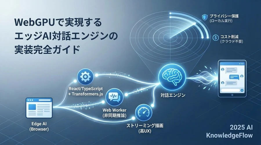 【実装編】Web Workerを用いた非同期推論エンジンの構築 - Section Image