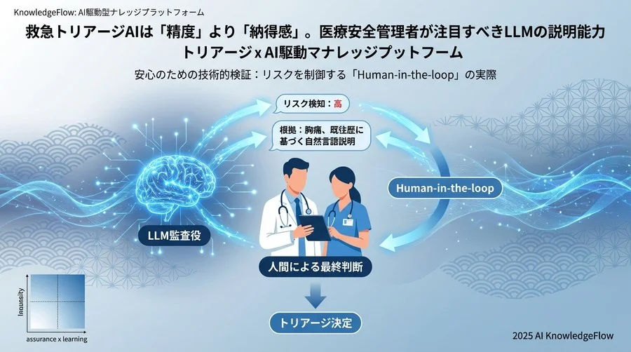 安心のための技術的検証：リスクを制御する「Human-in-the-loop」の実際 - Section Image