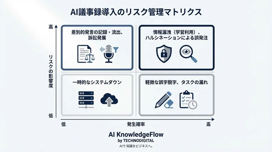 AI議事録のタスク抽出が招く法的リスクとは？安全な運用のための技術・法務連携ガイド - Conclusion Image