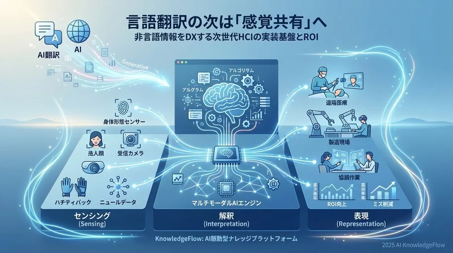 感覚共有インターフェースを支える技術的アーキテクチャ - Section Image