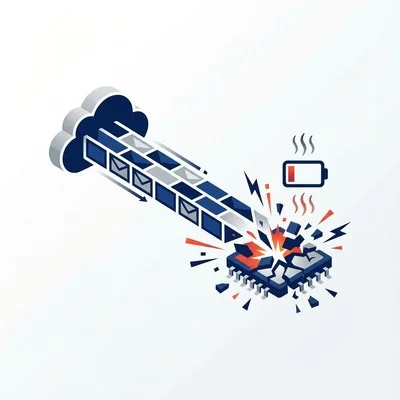 理論上完璧なOTAがエッジ端末を破壊した理由：バッテリーとメモリを食い潰す動的デプロイの落とし穴