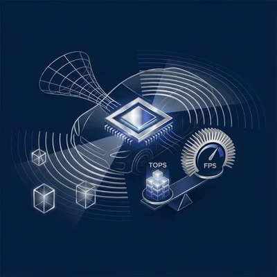 自動運転支援の「エッジAI物体検知」実装ガイド：TOPS値の罠を避け、熱制約下でFPSを最大化するハードウェア選定と軽量化手法