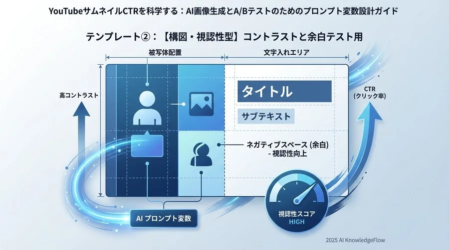 テンプレート②：【構図・視認性型】コントラストと余白テスト用 - Section Image