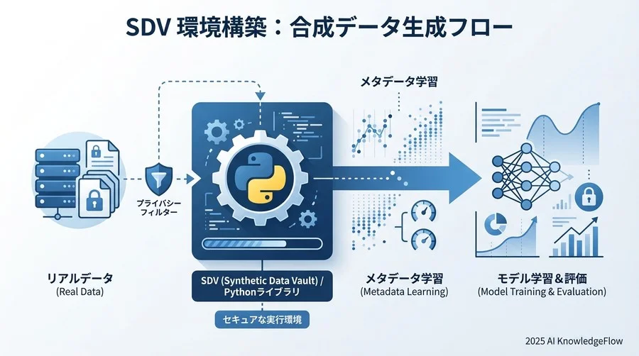 環境構築：PythonによるSDV（Synthetic Data Vault）の導入 - Section Image
