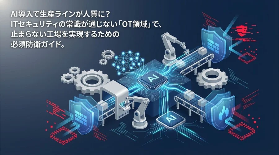 止まらない工場へ：外観検査エッジAI導入で陥るセキュリティの罠と「可用性」死守の鉄則