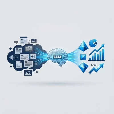 「データはある、インサイトはない」を終わらせる。LLMが実現する“非構造化データ”の全量解析とROIの真実