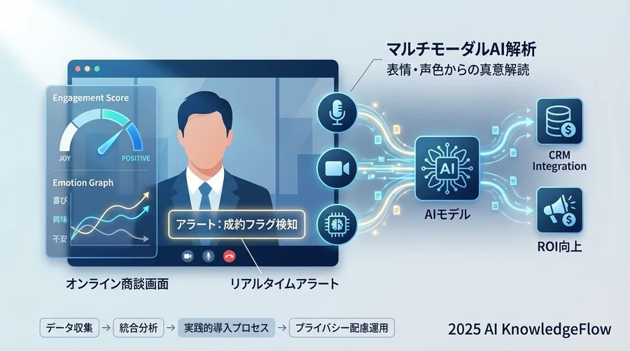 ユースケース詳細：オンライン商談における「成約フラグ」の検知 - Section Image