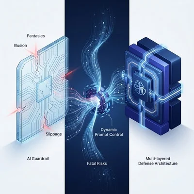 AIガードレールの幻想と現実：動的プロンプト制御が招く3つの致命的リスクと回避策