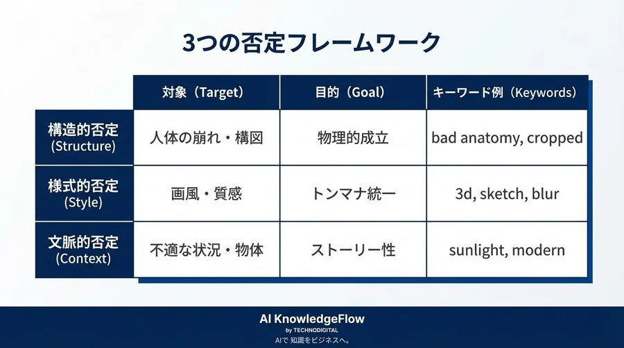 なぜ画像生成AIは「呪文」を盛るほど迷走するのか？プロンプトを「彫刻」に変える引き算の思考法 - Conclusion Image