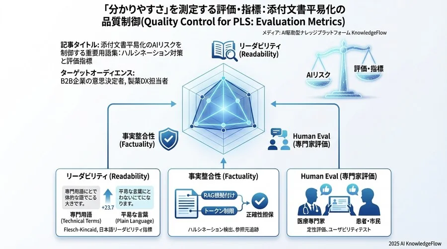 「分かりやすさ」を測定する評価・指標（Evaluation Metrics） - Section Image 3