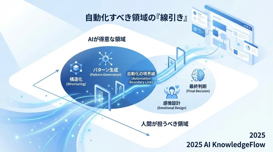 選定と導入：自動化すべき領域の「線引き」 - Section Image