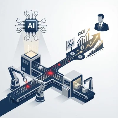 検知率99%でも失敗？工場AI導入の成否を分ける「財務インパクトKPI」設計の全貌