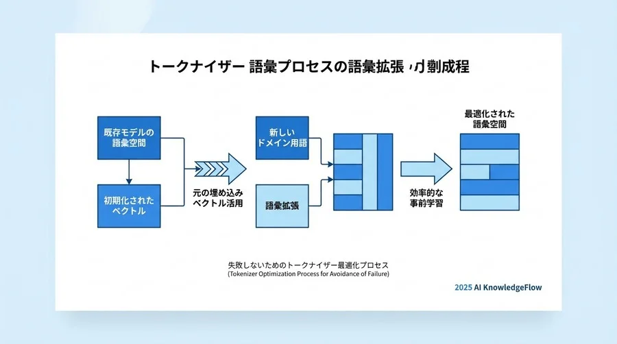 失敗しないためのトークナイザー最適化プロセス - Section Image