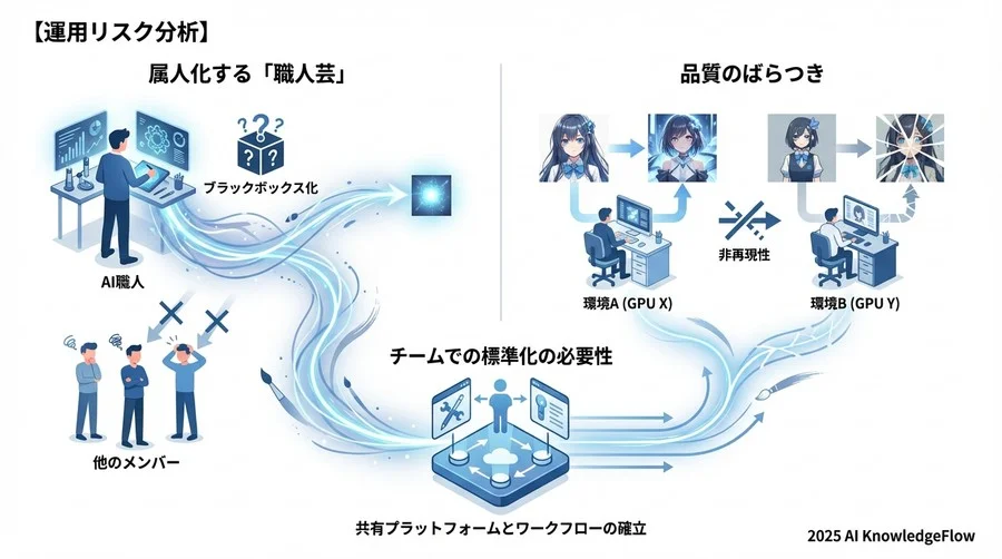 【運用リスク分析】属人化する「職人芸」と品質のばらつき - Section Image 3
