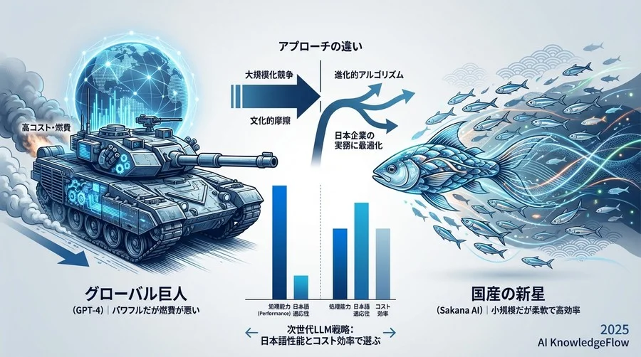 比較対象の選定：グローバル巨人 vs 国産の新星 - Section Image