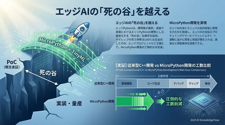 【実証】従来型C++開発 vs MicroPython開発の工数比較 - Section Image