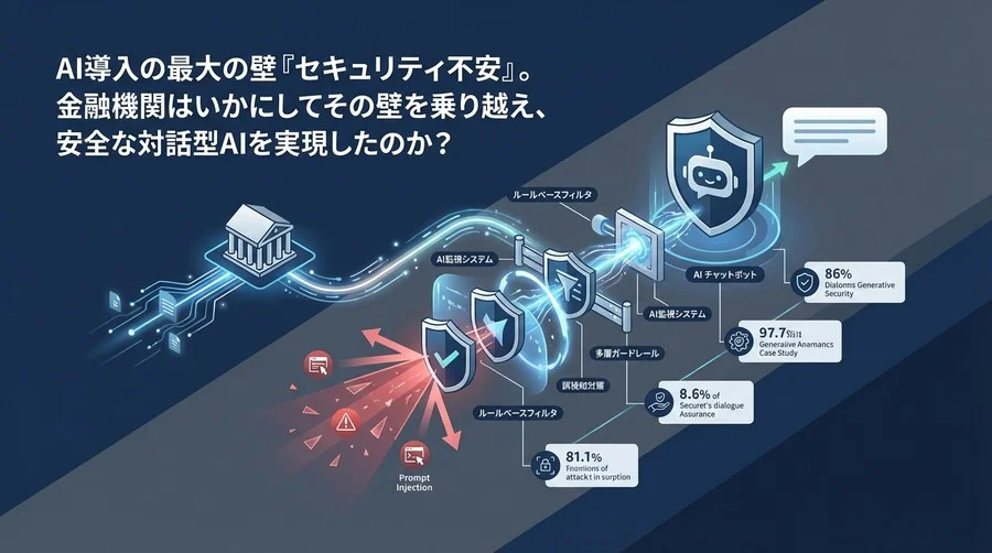 金融機関が挑んだLLM防御の全貌：プロンプトインジェクションからAIを守る多層ガードレール構築事例