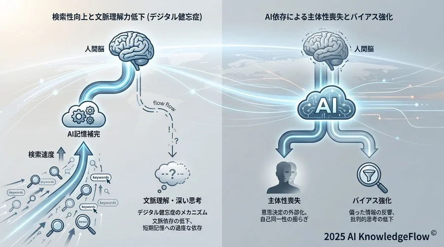 【Proof】認知科学が警告する「過度な外部化」のリスクとデータ - Section Image