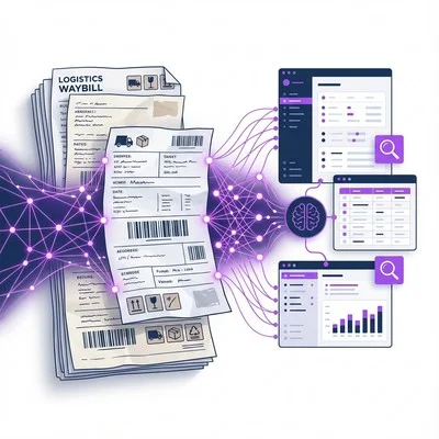 物流伝票の自動化が失敗する本当の理由とは？「文字」ではなく「文脈」を読むAI-OCR導入の成功法則