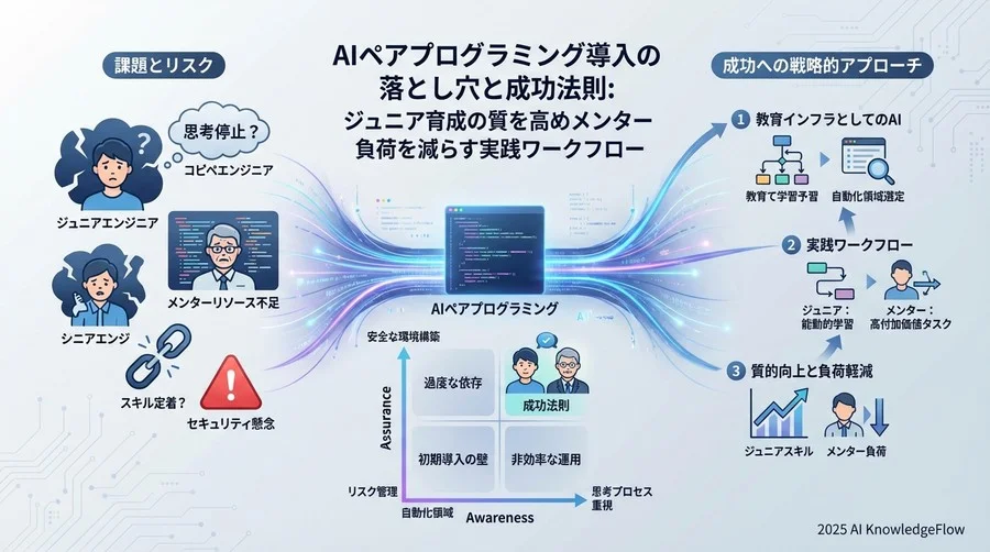自動化対象の選定：AIに任せる領域と人間が担う領域 - Section Image
