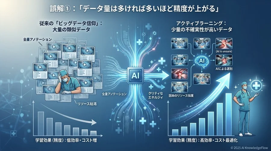 誤解①：「データ量は多ければ多いほど精度が上がる」 - Section Image
