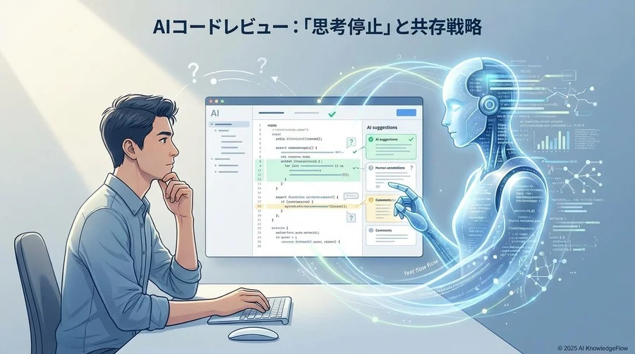 Q2 課題と対策：思考力を奪わない「AI×人間」のハイブリッド・レビュー体制 - Section Image
