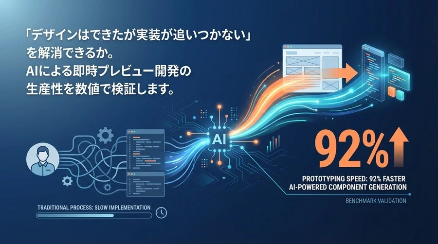 React実装工数92%減？Claude Artifactsの対人ベンチマーク検証