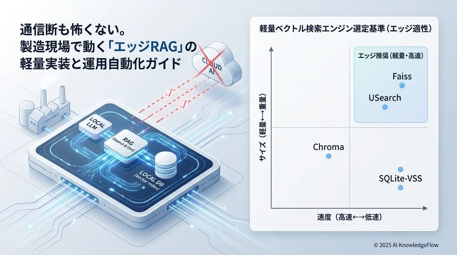 3. 失敗しない軽量ベクトル検索エンジンの選定基準 - Section Image