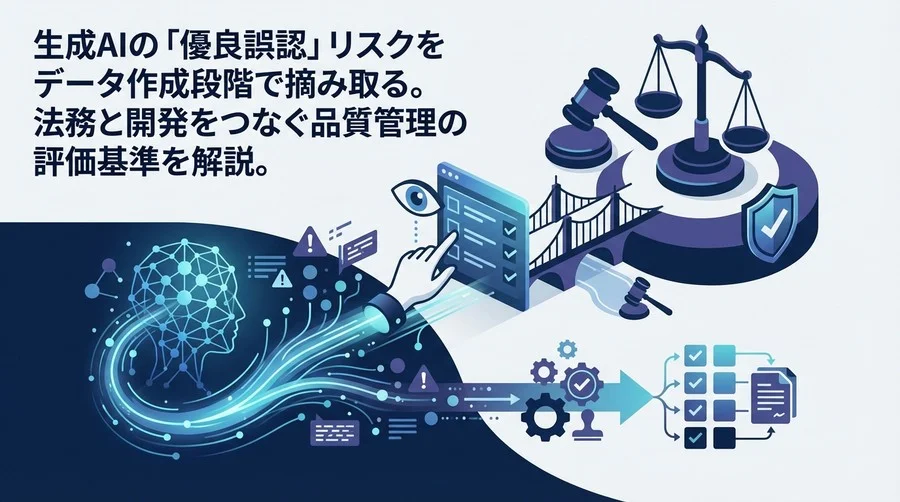 景表法リスクをデータ作成段階で制御する独自AIモデル開発の品質保証戦略