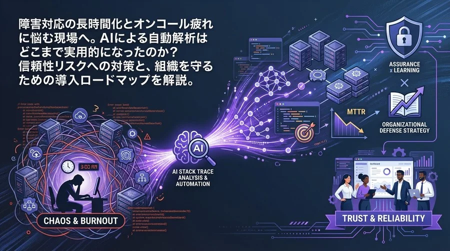 AIスタックトレース解析の真価と信頼性：オンコール疲れを防ぐSRE組織防衛戦略