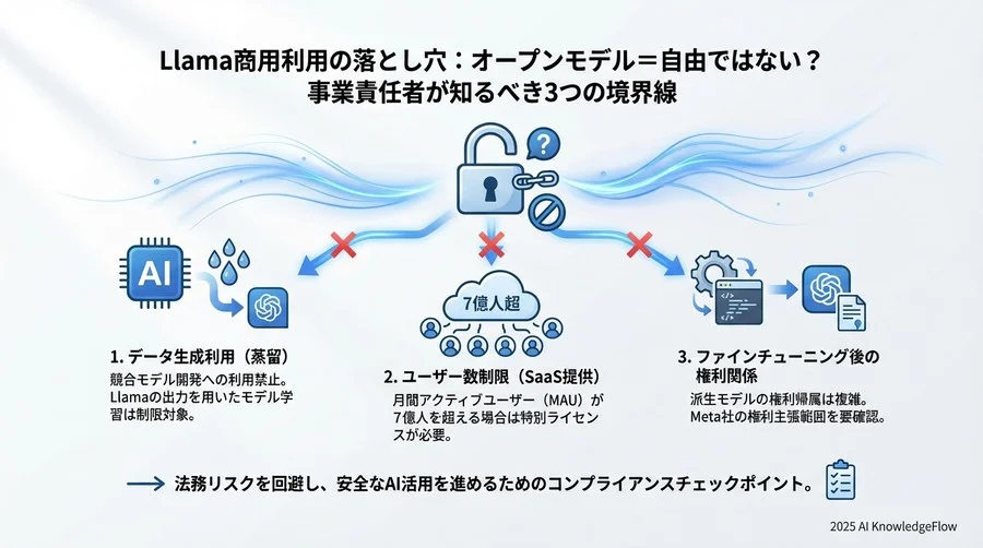 誤解③：「ファインチューニングしたモデルの権利は100%自社にある」 - Section Image 3