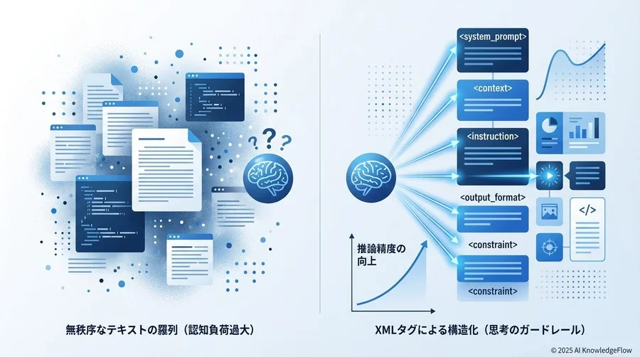 Claudeの脳内をハックする：XMLタグが「思考のガードレール」になる理由 - Section Image