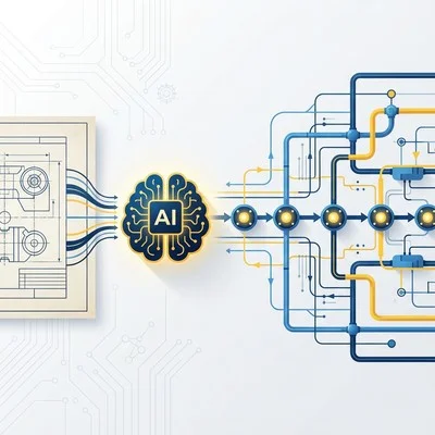 過去図面を教師データに。配管・配線自動設計AIを自社構築する5つの技術ステップ