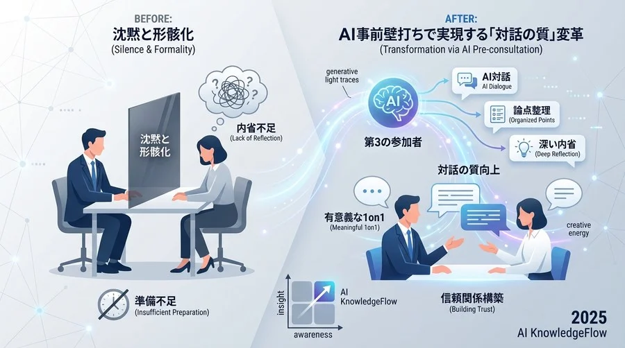 開始5分で核心に触れるための「論点整理」メカニズム - Section Image