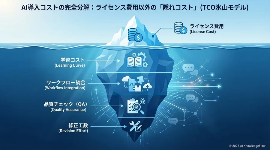 AI導入コストの完全分解：ライセンス費用以外の「隠れコスト」 - Section Image