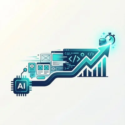 UI/UX自動生成AIの投資対効果：開発スピードを加速させるROI算出ロジック