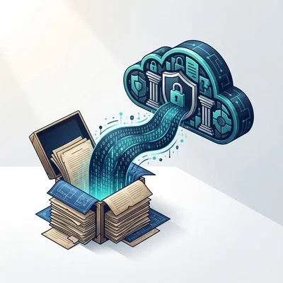 AI OCR×クラウドの「法的死角」を塞ぐ：アナログ資産デジタル化の契約防衛術とガバナンス