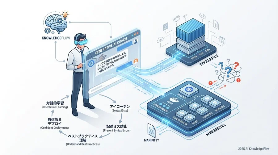 これはドキュメントとしての意味合いが強く、実際にポートを開けるのは実行時のオプションですが、明記するのがマナーです。 - Section Image 3
