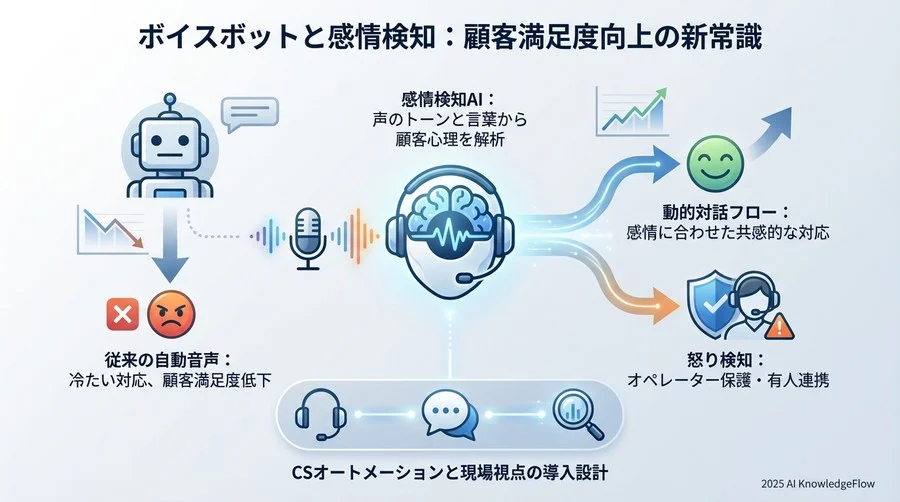 感情に合わせて対応を変える「動的対話フロー」の魔法 - Section Image