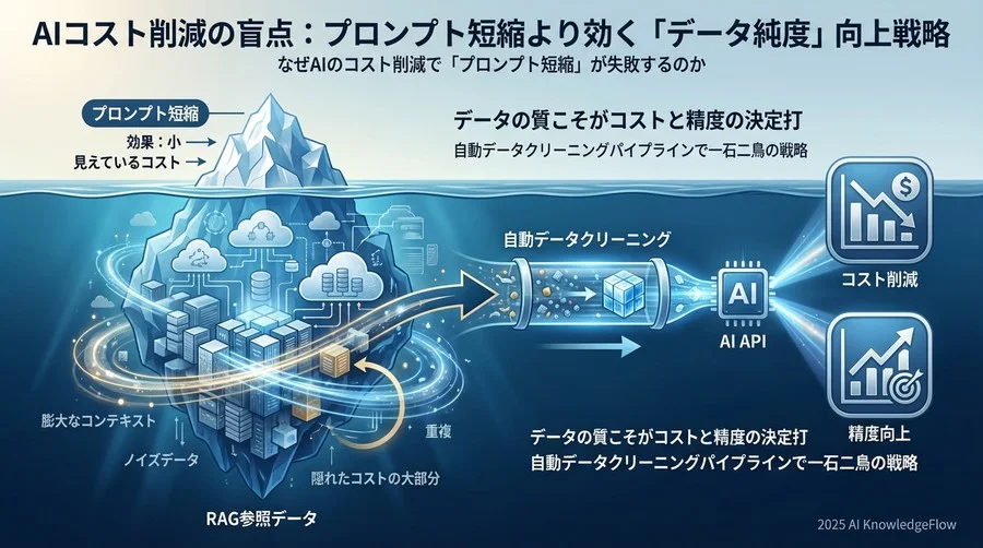 なぜAIのコスト削減で「プロンプト短縮」が失敗するのか - Section Image