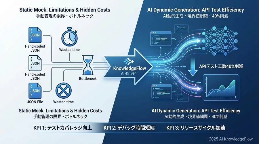 なぜAPIテストの「準備」に開発時間の3割が消えるのか - Section Image
