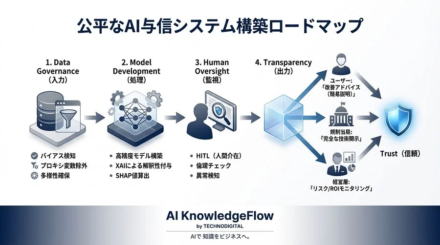 BNPLの持続可能性を左右する「説明責任」：XAIによる透明性がもたらす競争優位とリスク回避戦略 - Conclusion Image