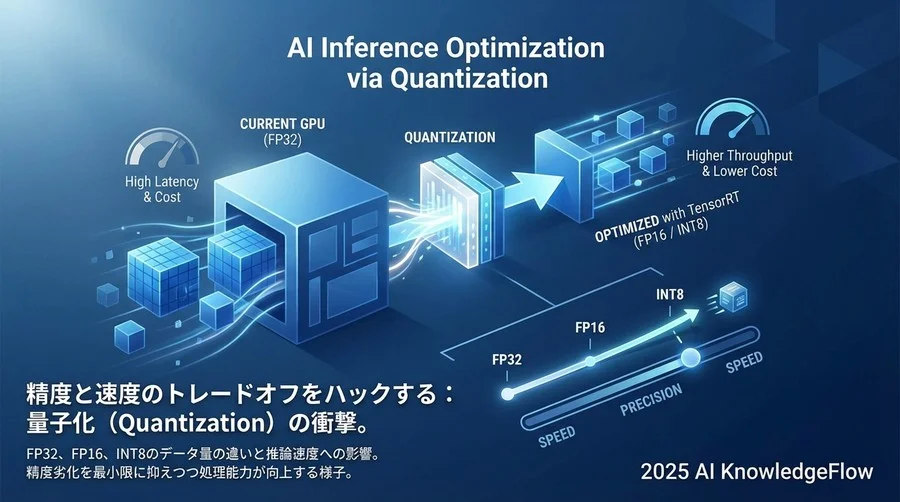 「精度」と「速度」のトレードオフをハックする：量子化（Quantization）の衝撃 - Section Image
