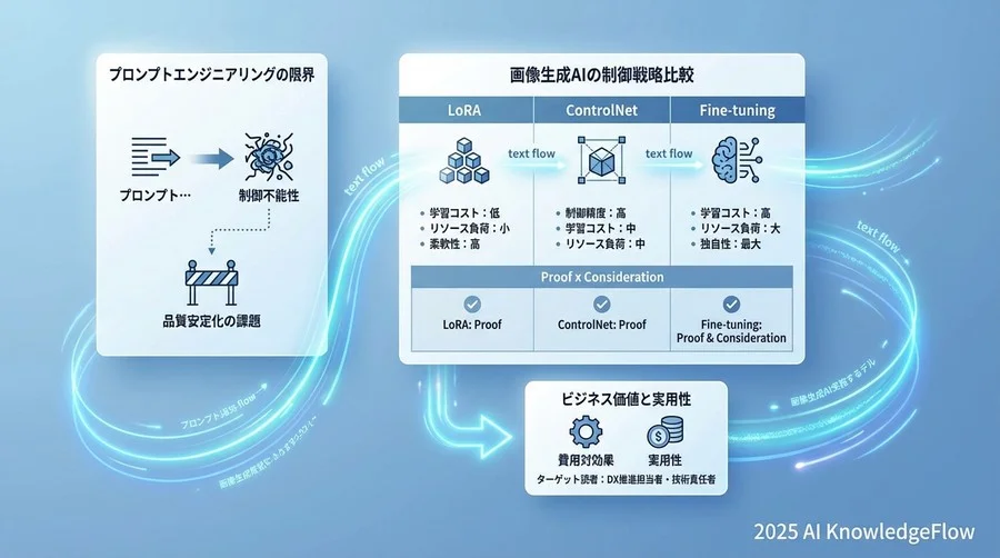 評価軸2：推論時の制御性と運用柔軟性 - Section Image