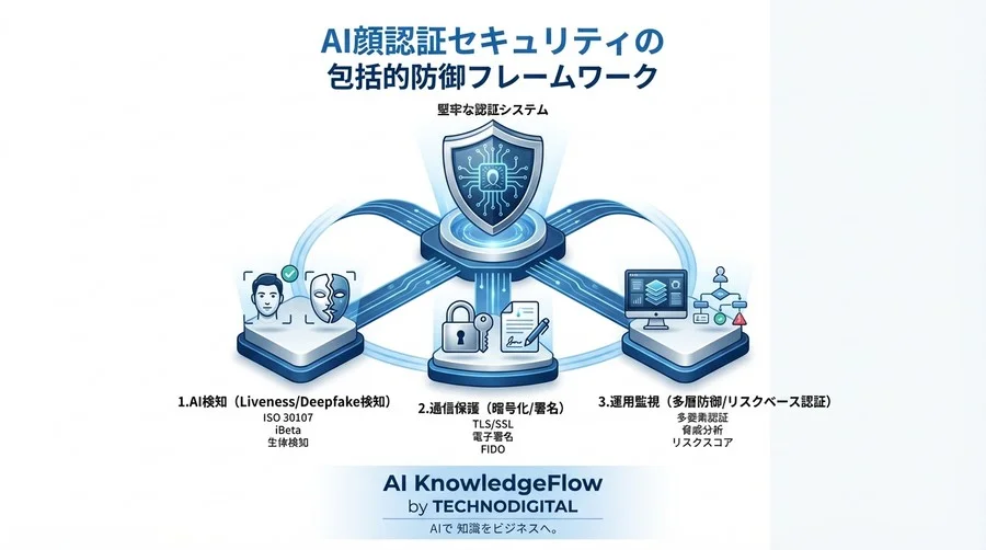 顔認証の「安全神話」をアップデートせよ：AIインジェクション攻撃の正体と、鉄壁の防御AI構築論 - Conclusion Image