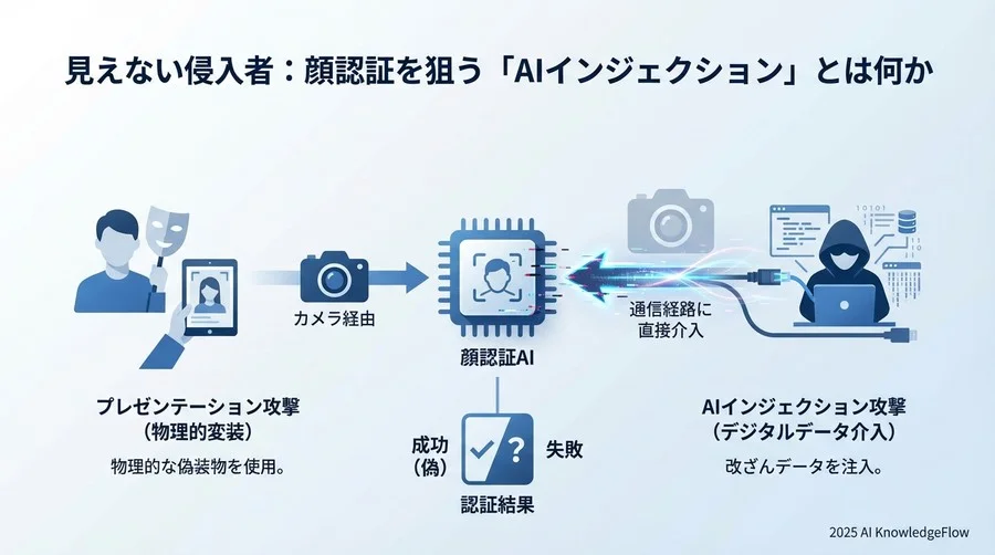見えない侵入者：顔認証を狙う「AIインジェクション」とは何か - Section Image